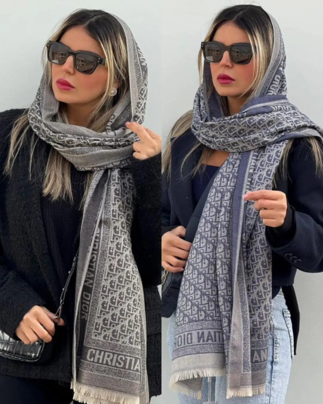 شال دیور خوش رنگ و زیبا