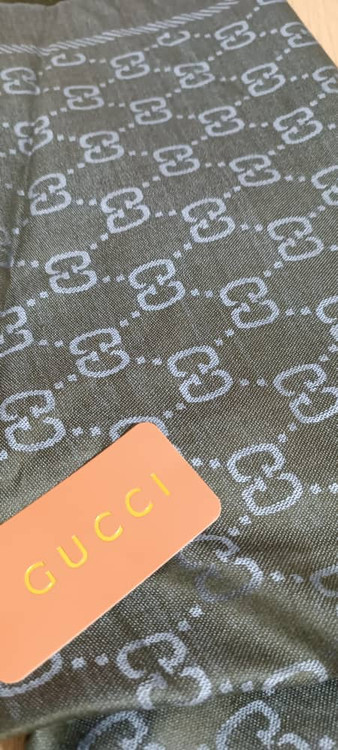 شال نخی گوچی دور ریش خوش رنگ و جذاب