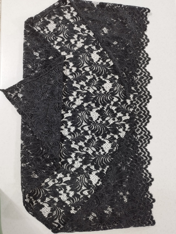 روسری گیپور مخملی وارداتی طرح دار سایز ساز 90 مینی اسکارف