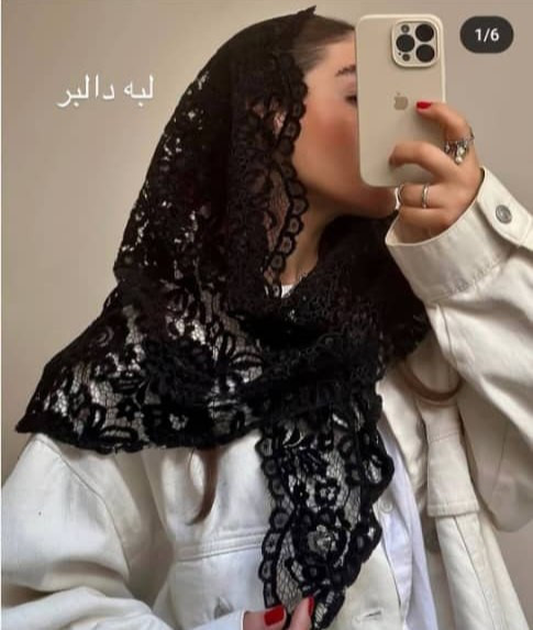 روسری گیپور مخملی وارداتی طرح دار سایز ساز 90 مینی اسکارف