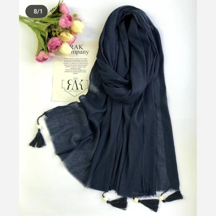 شال پلیسه خوش رنگ تیغ ماهی وارداتی