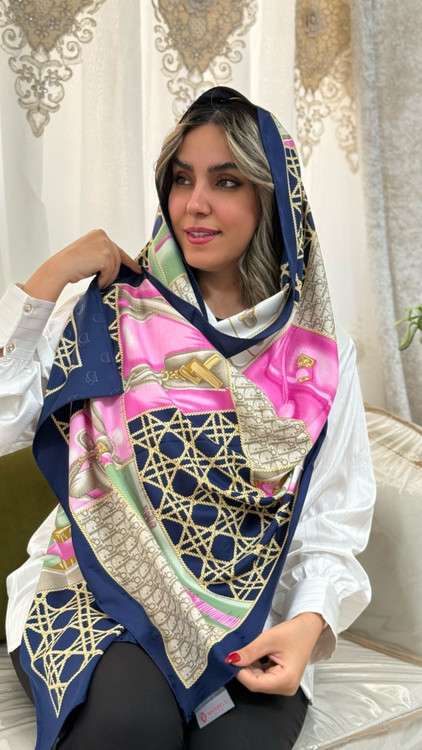 شال ابریشم نرم و لطیف