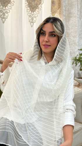 شال ویسکوز راه راه