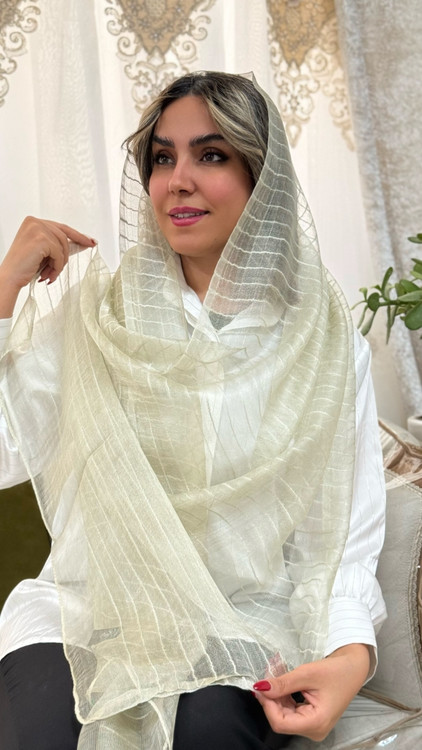 شال ویسکوز راه راه