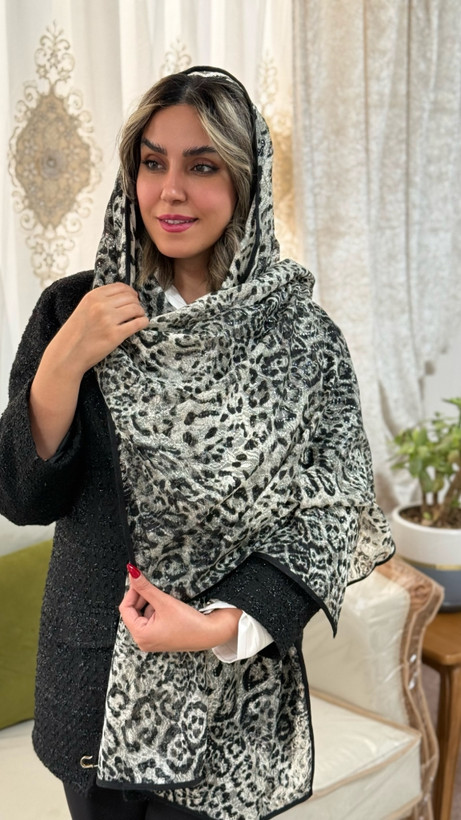 شال پلنگی دور دوز