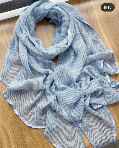 شال حصیری طرح ماهی بهار تابستانه خنک