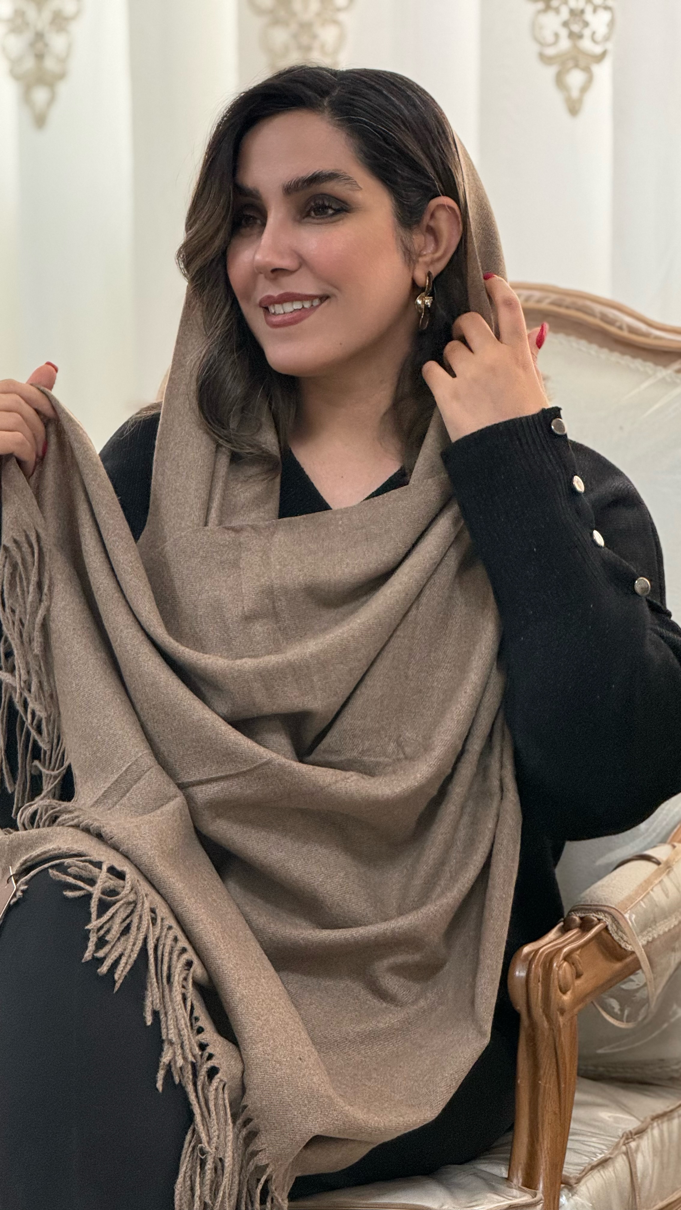 شال موهر وارداتی پاییز زمستان